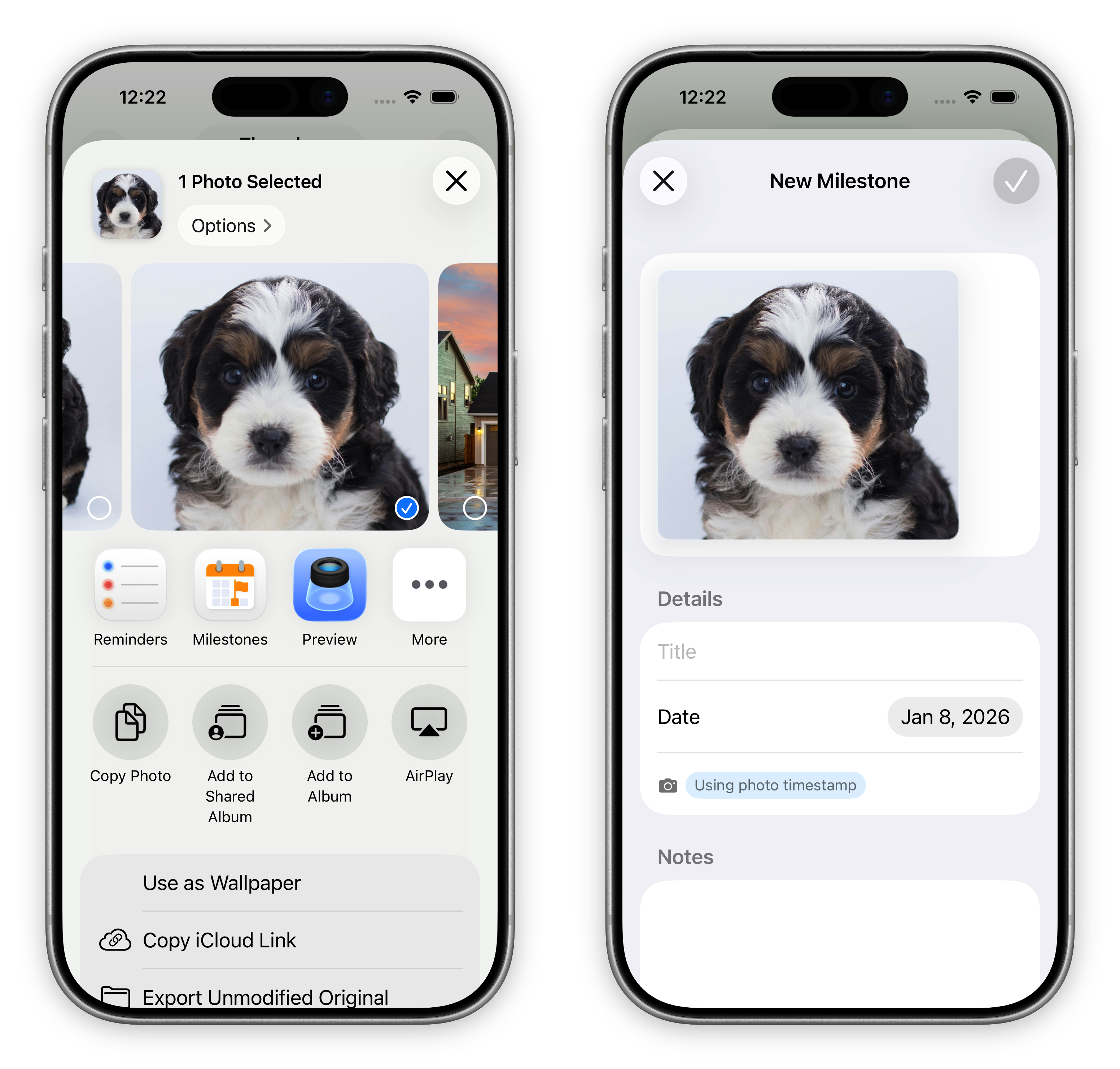 Share Sheet Integration